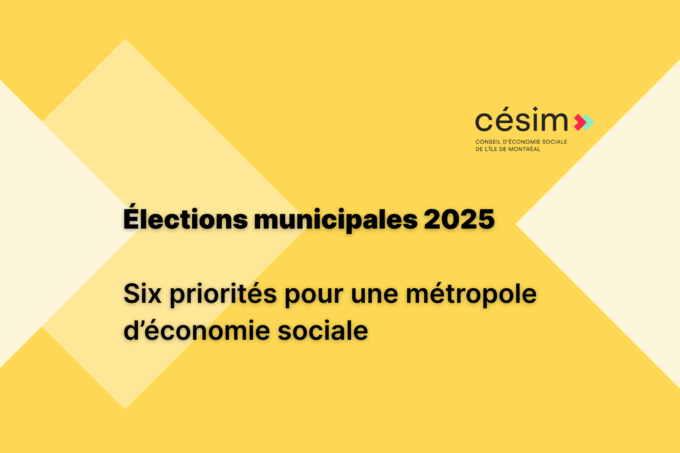 Six priorités pour une métropole d'économie sociale